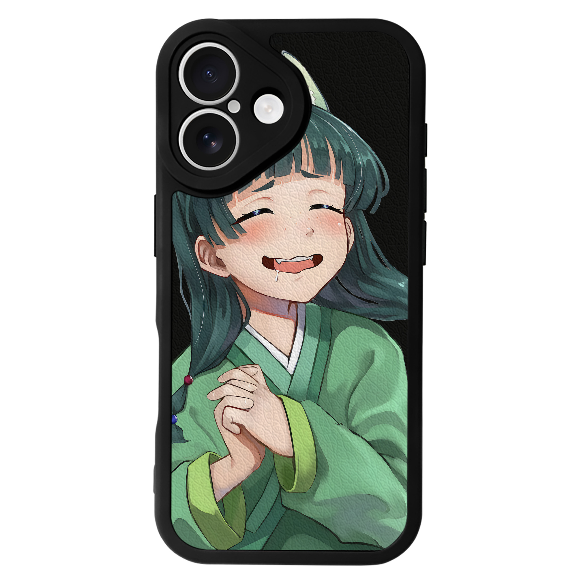 （画像用） 薬屋のひとりごと The Apothecary Diaries 【iPhone 16シリーズ対応】シリコンスマホケース（レザー調） 材質：シリコン